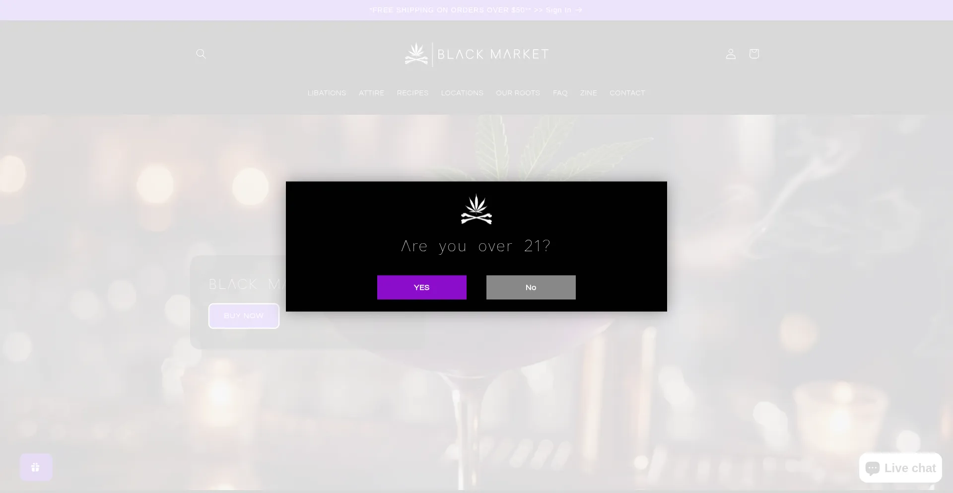 Drinkblackmarket.com