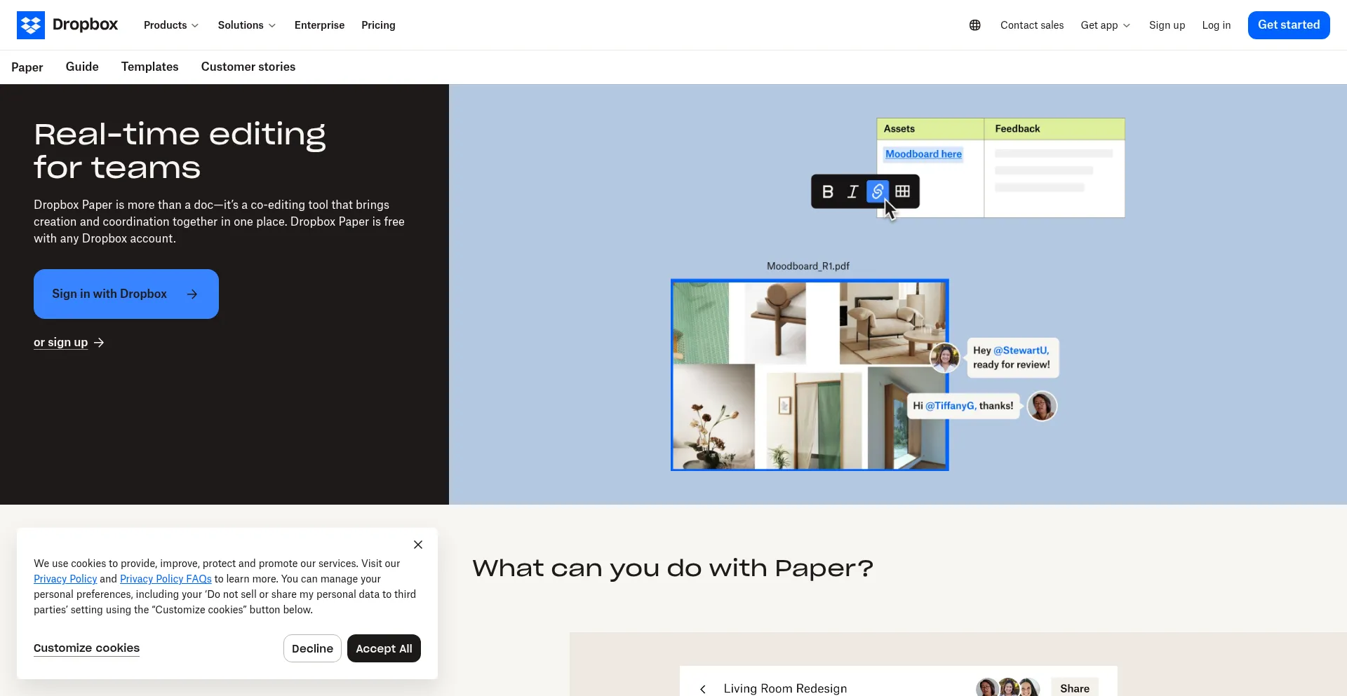 Dropboxpaper.com