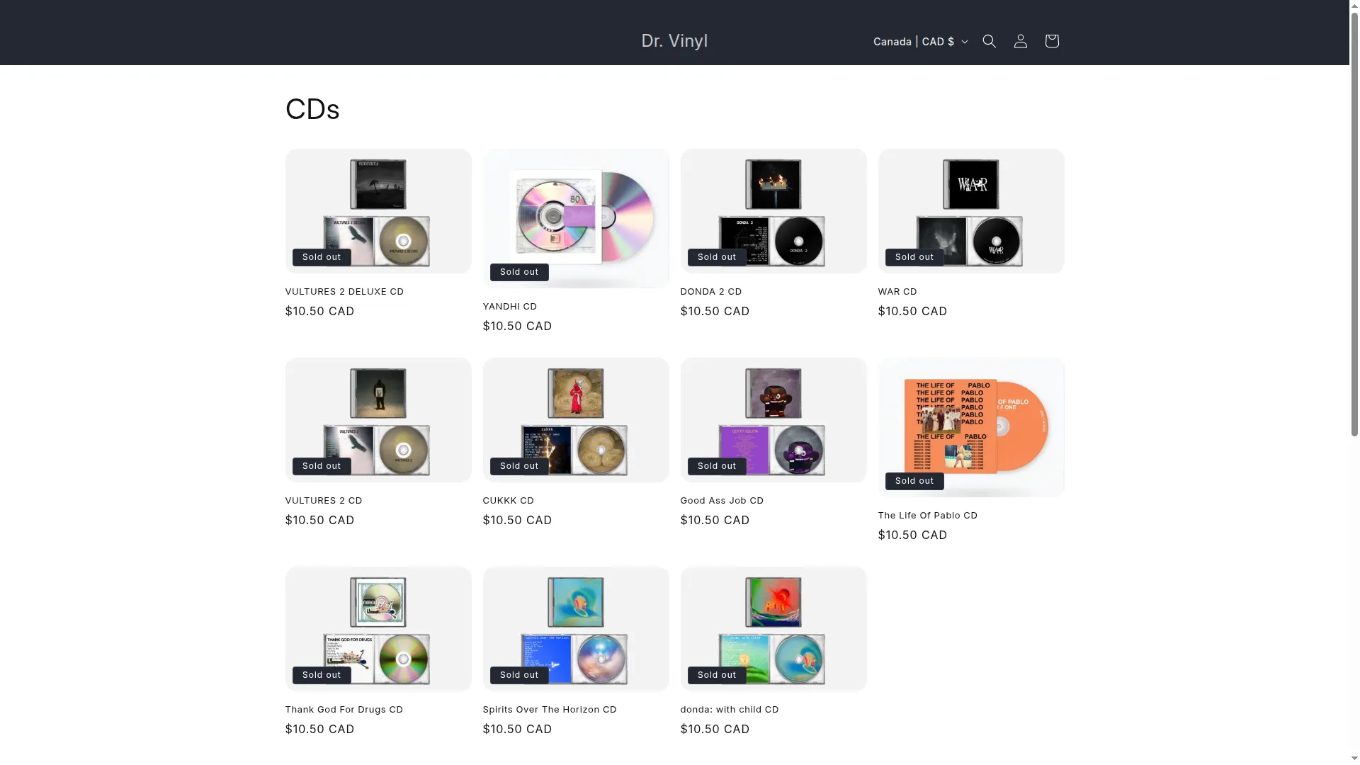 Drvinyl.myshopify.com