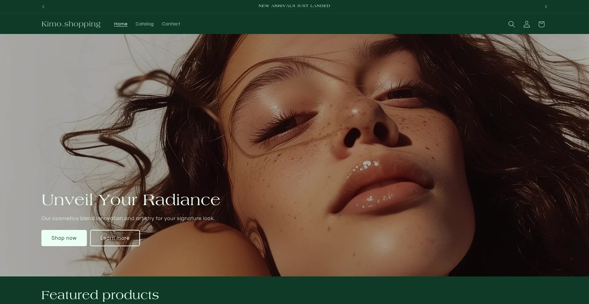 Website screenshot of Dsnyrg-c3.myshopify.com