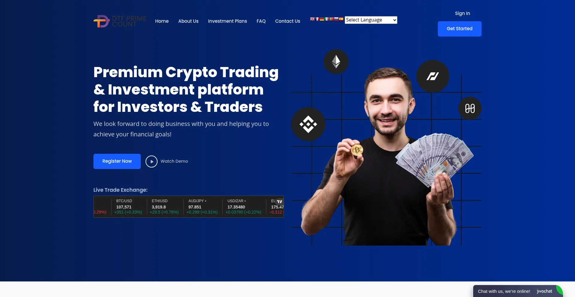 Dtfprimecount.net