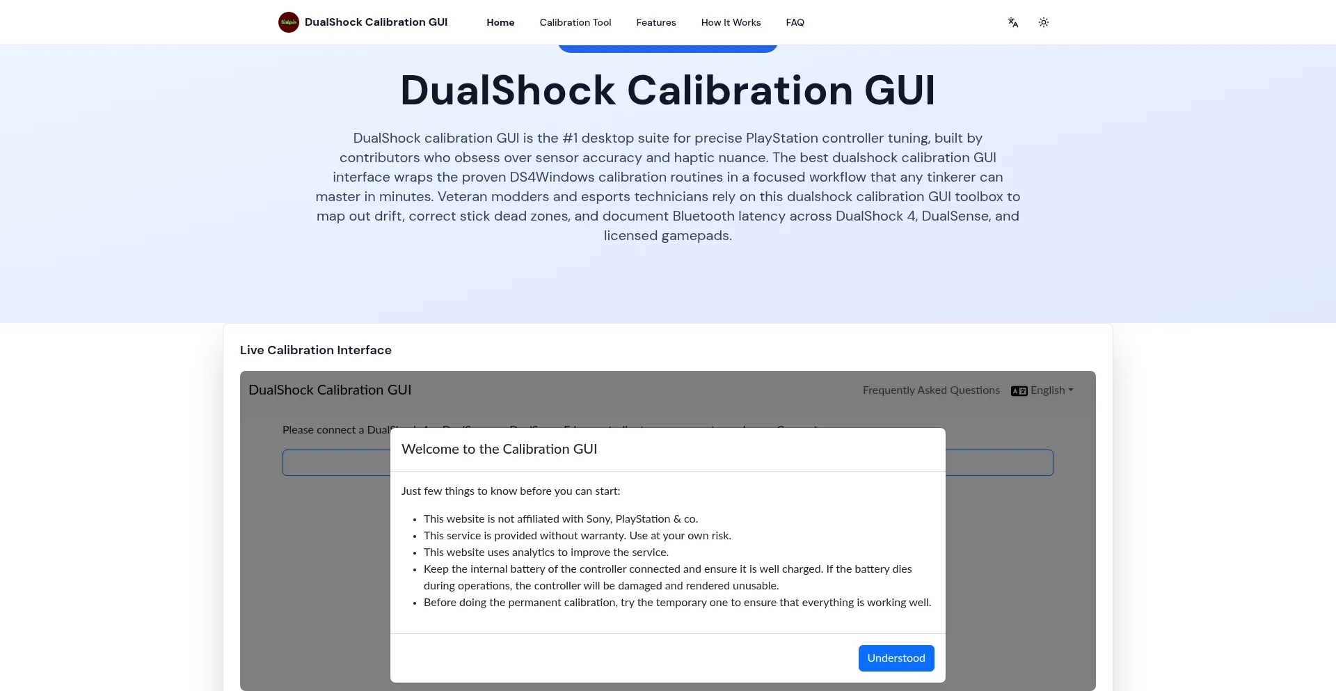 Dualshockcalibrationgui.org