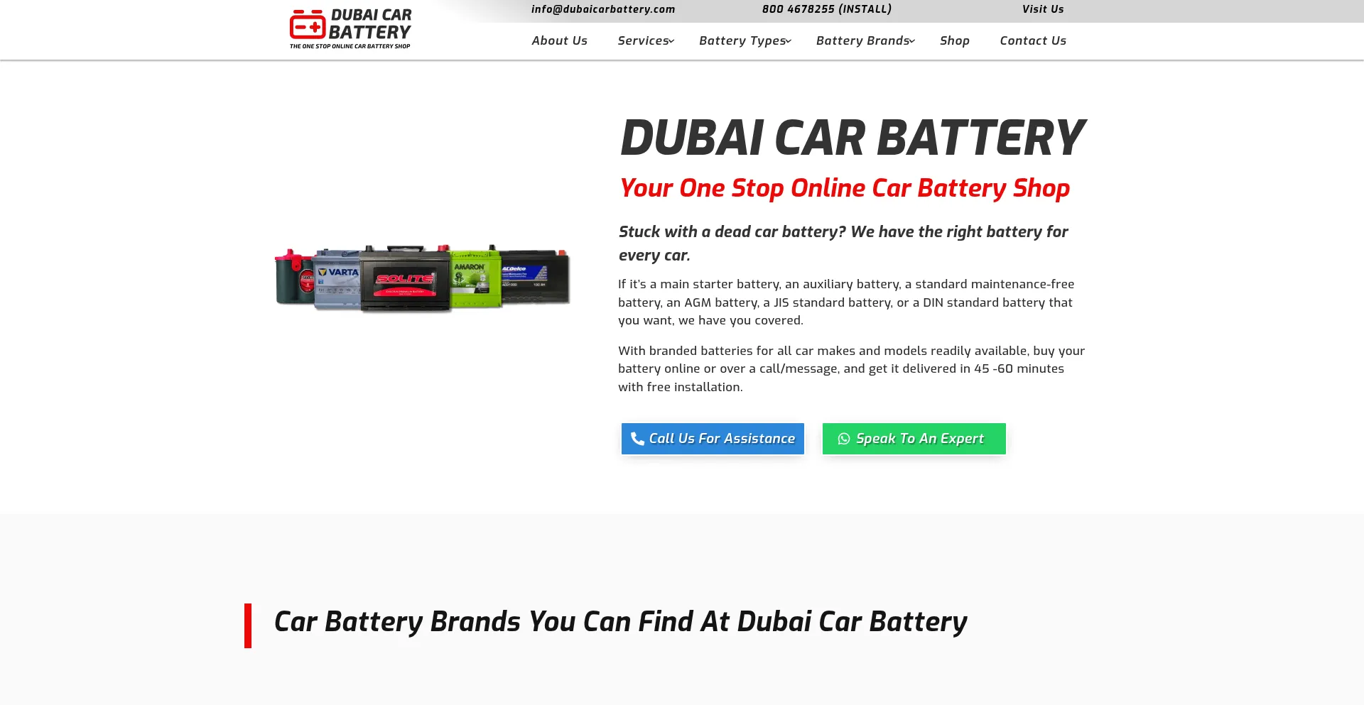 Dubaicarbattery.com