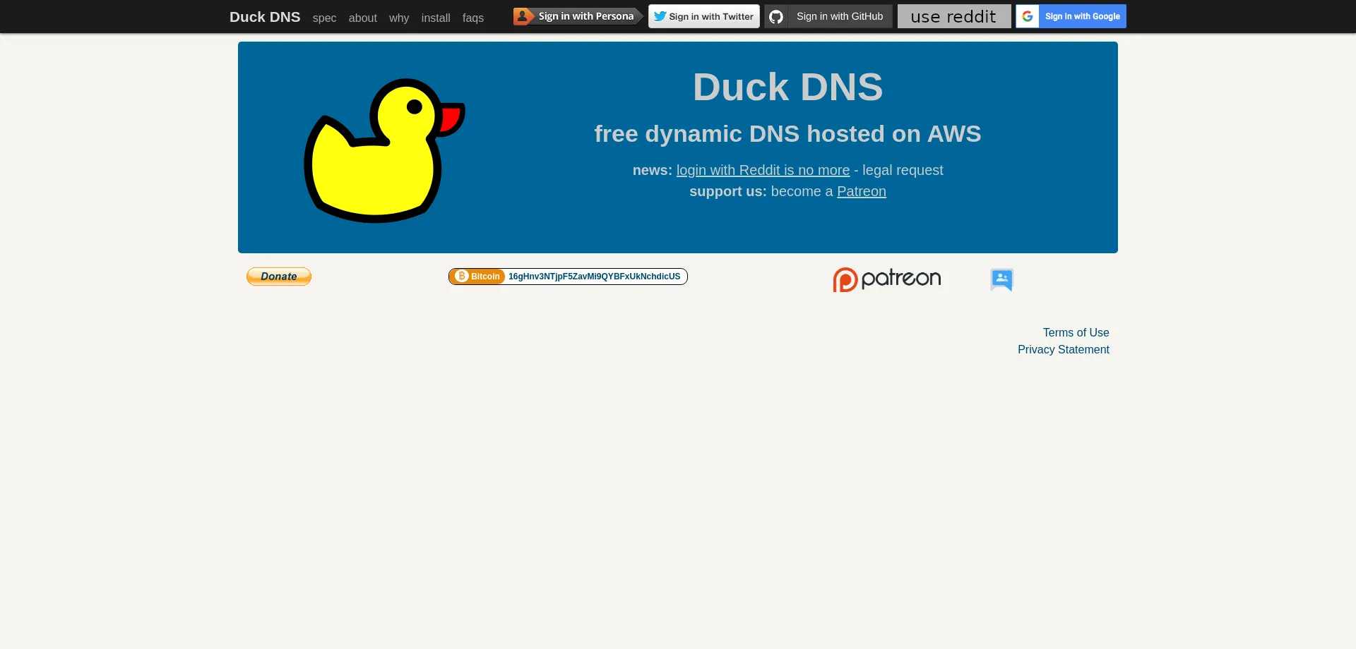 Duckdns.org