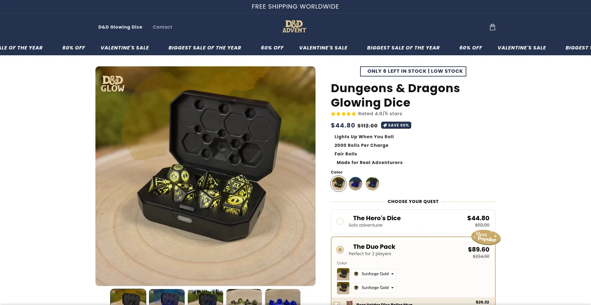 Dungeonadvent.com