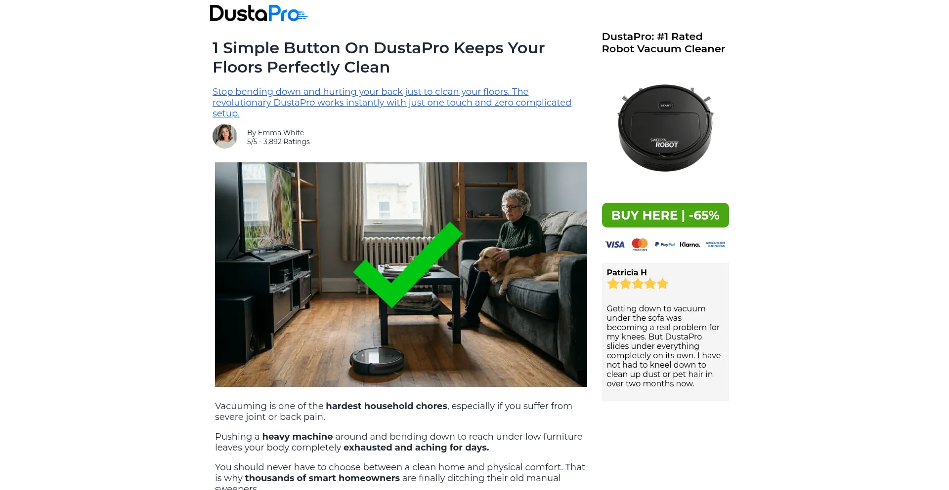 Dustaprovacuum.com