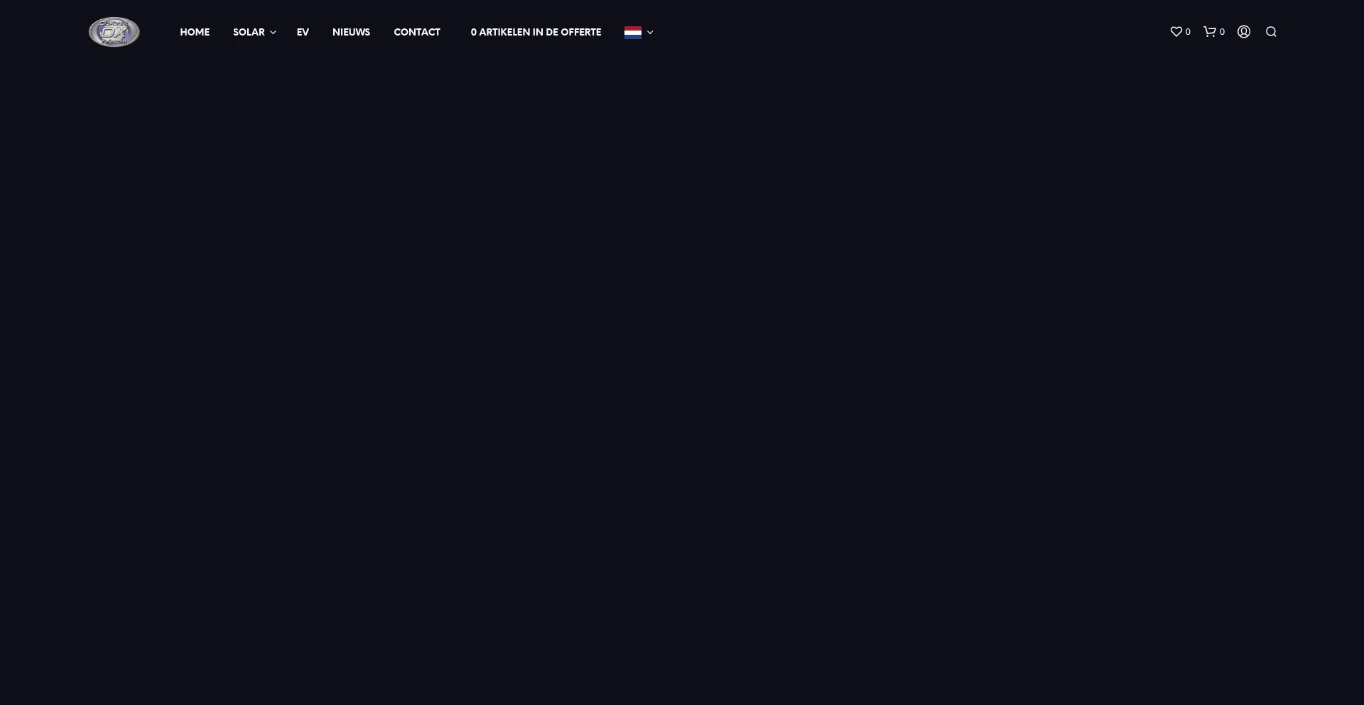 Website screenshot of Dx-installatietechniek.nl
