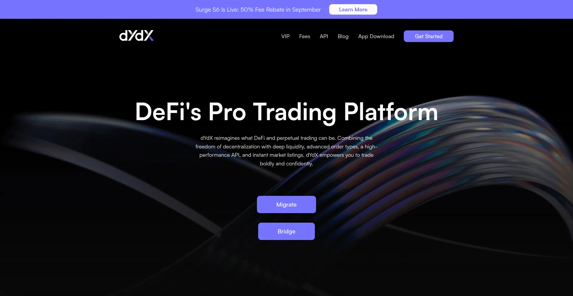 Dydx.click