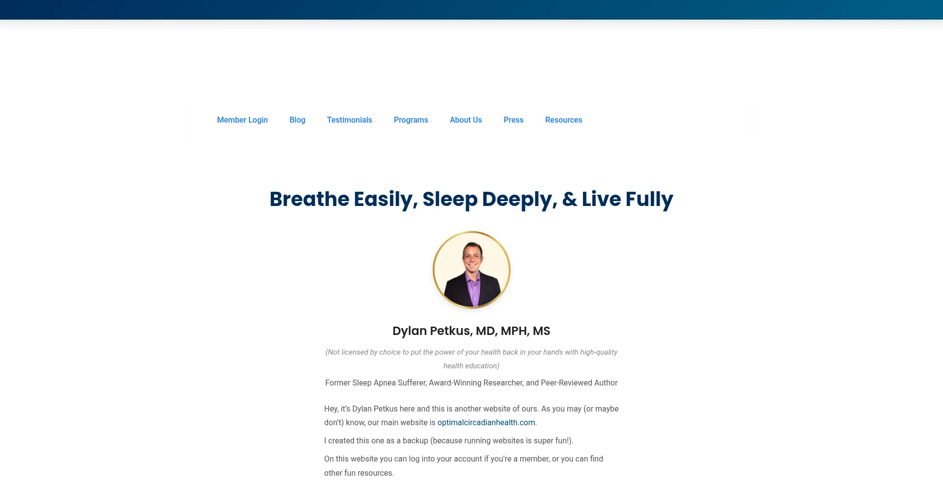 Dylanpetkusmd.com