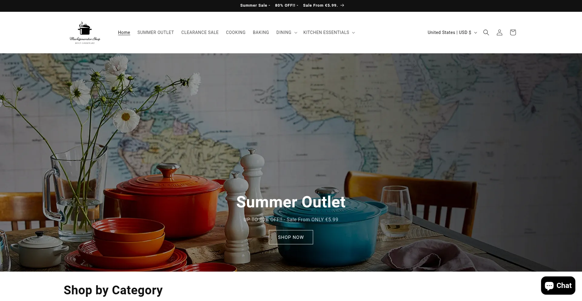 Website screenshot of Dynamicnice.shop