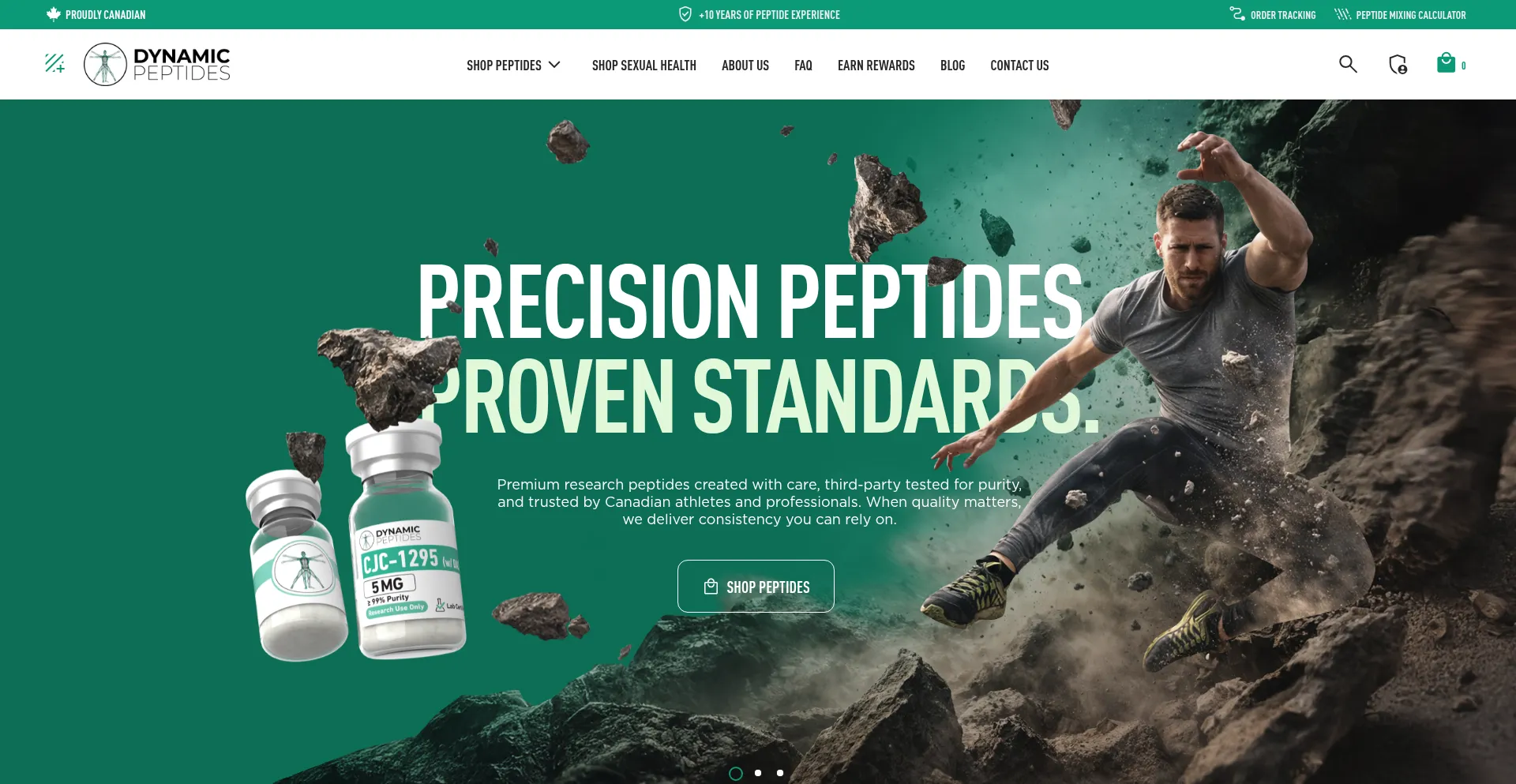 Dynamicpeptides.is