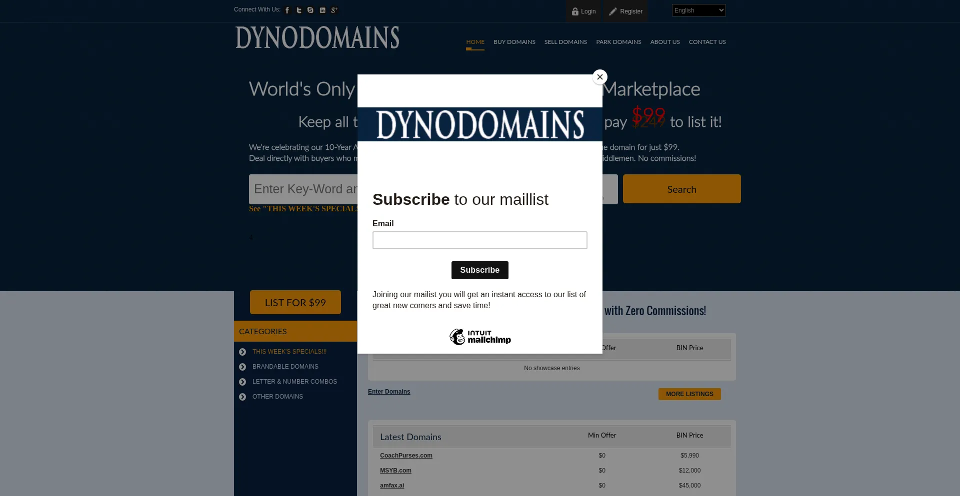 Dynodomains.com