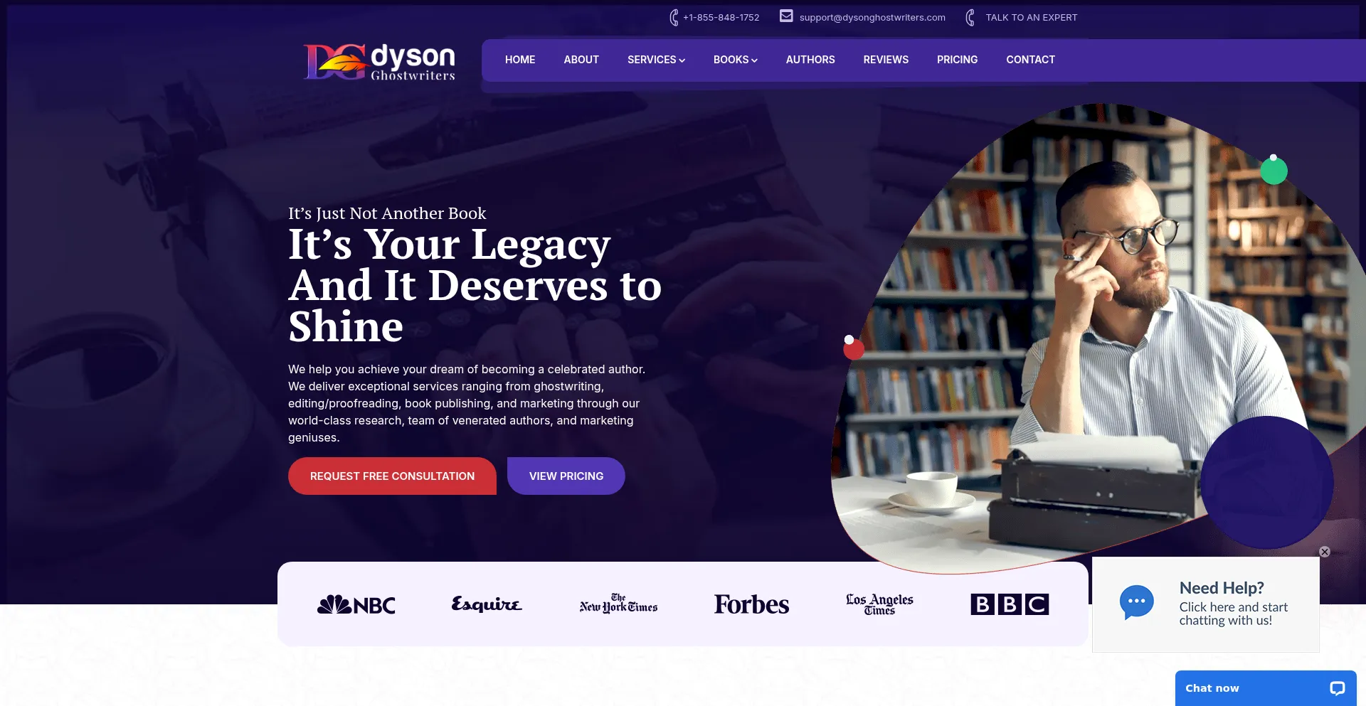 Dysonghostwriters.com