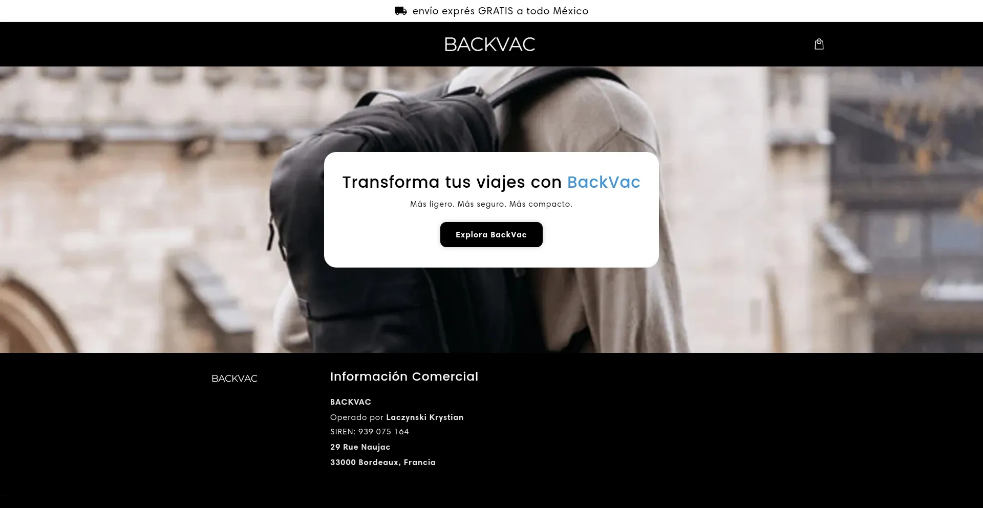 Website screenshot of Dysonspain.com