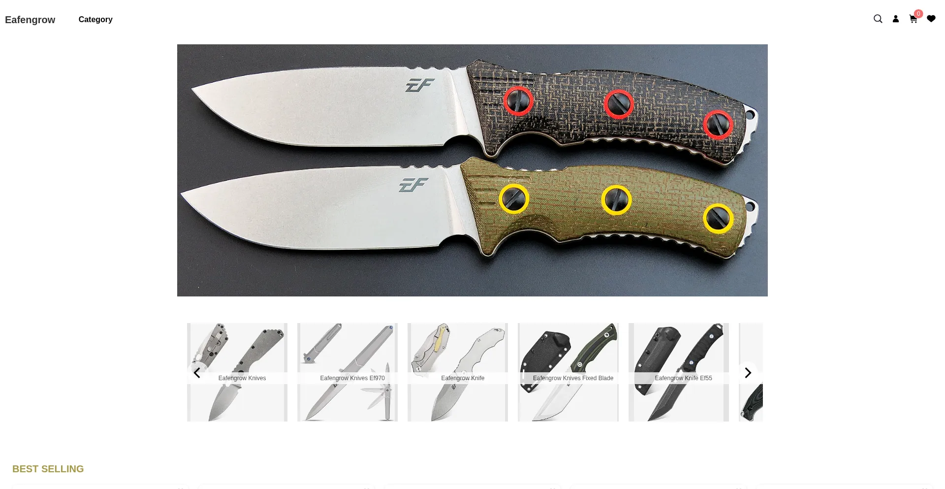 Website screenshot of Eafengrowkniveshub.com
