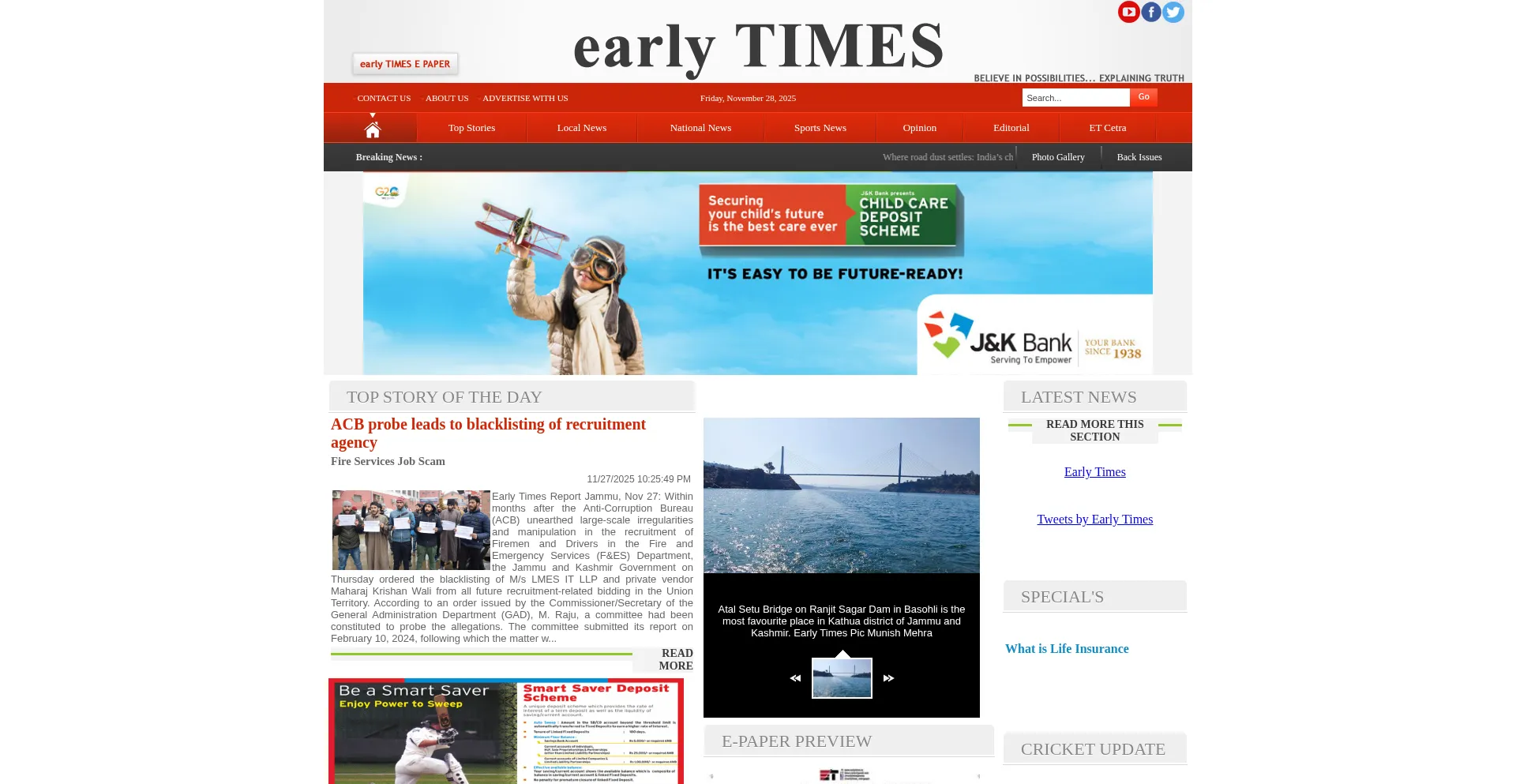 Earlytimes.in