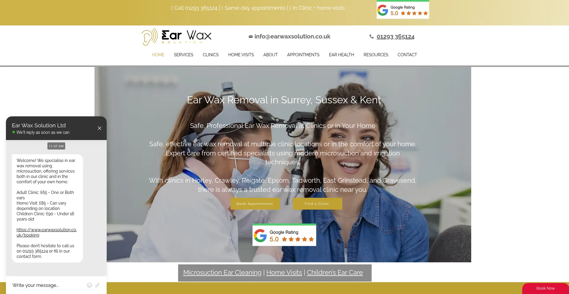 Earwaxsolution.co.uk