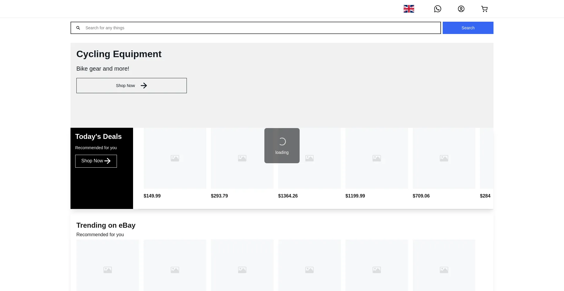 Website screenshot of Ebay-worldwide.com