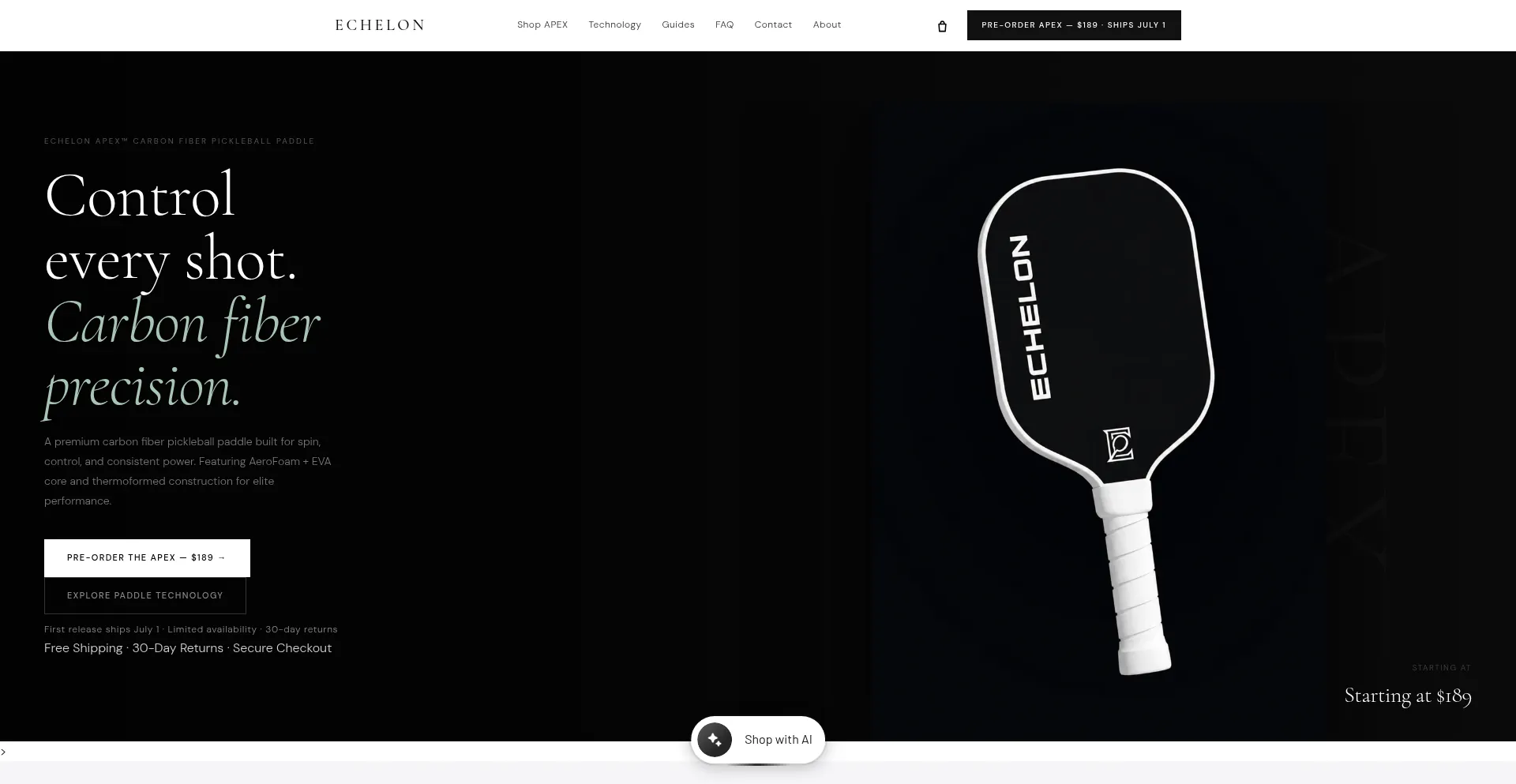 Echelonpaddle.com