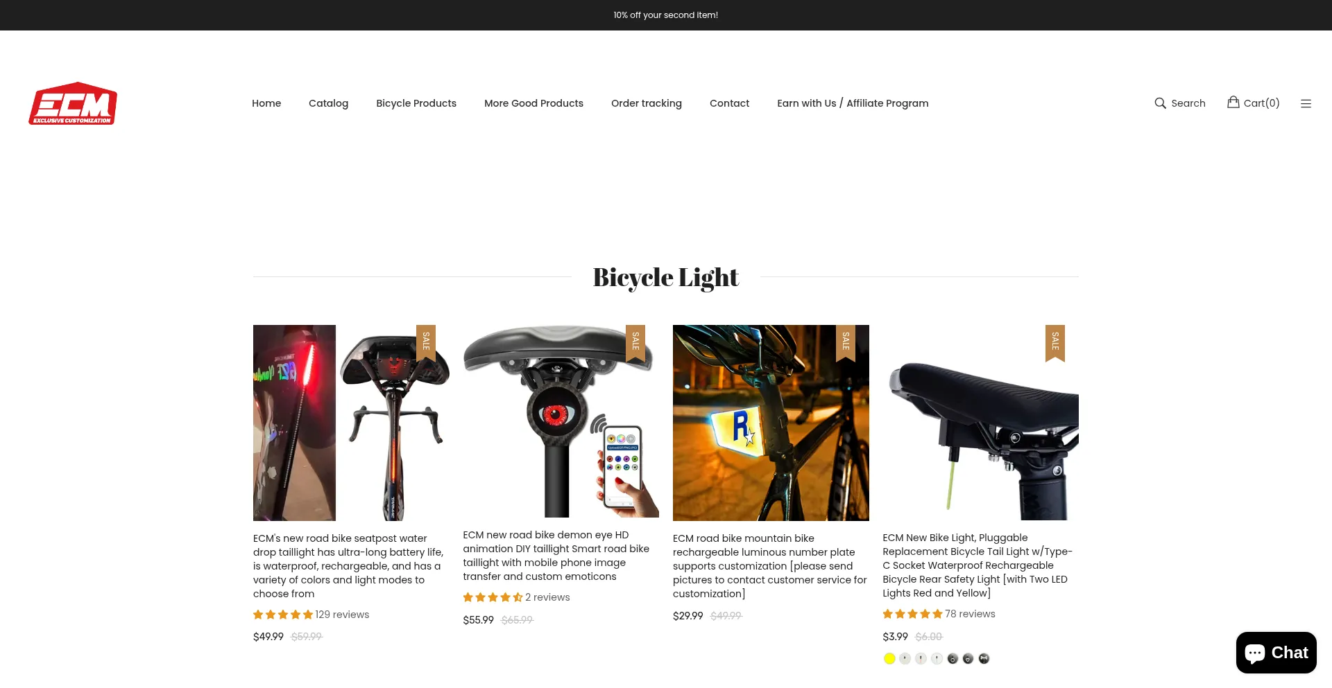 Website screenshot of Ecm-fs.com
