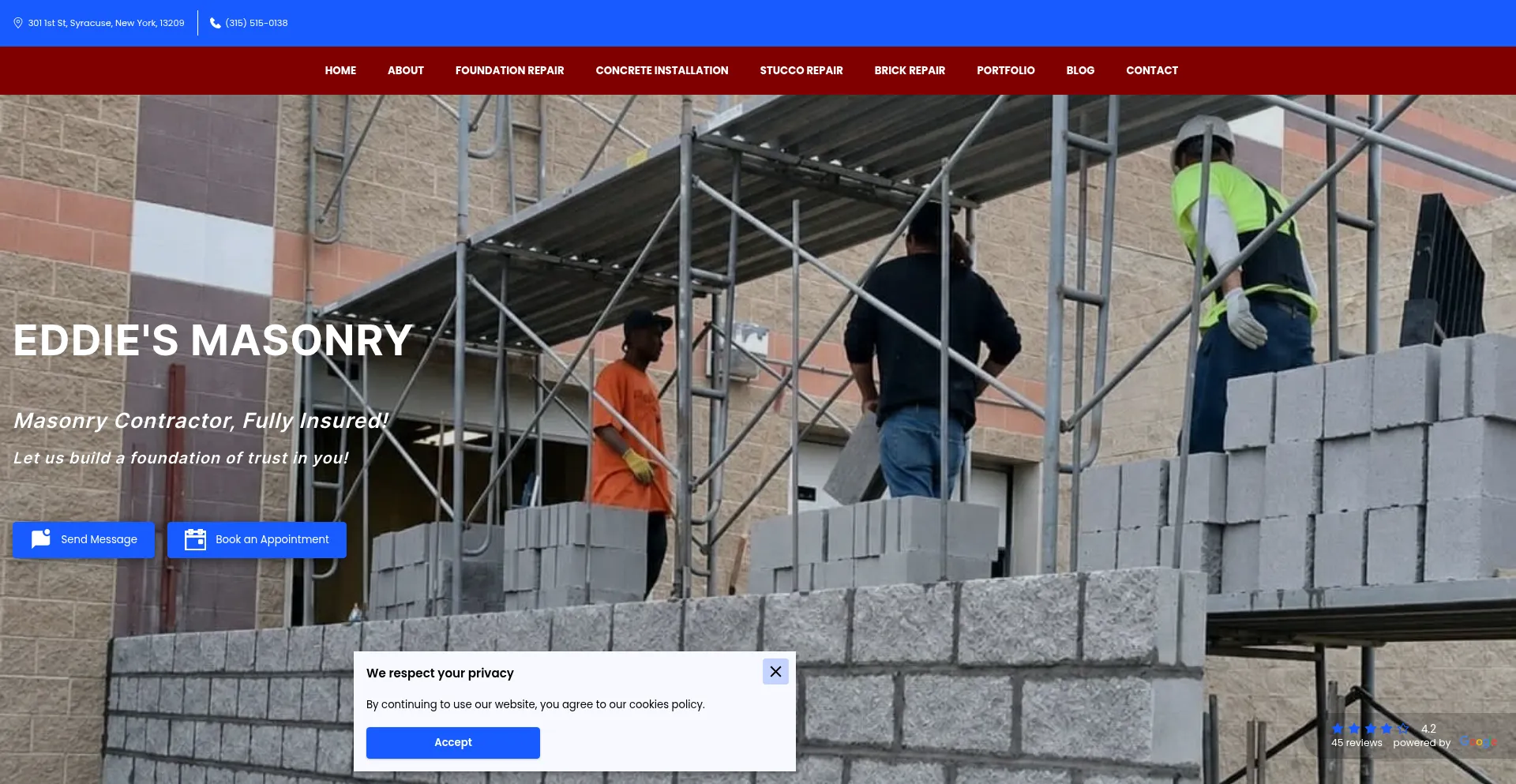 Eddiemasonry.com