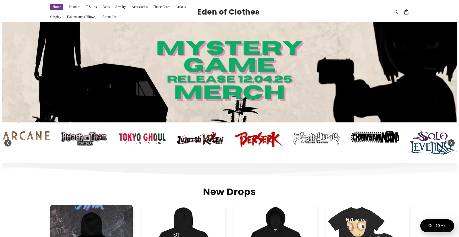 Edenofclothes.com