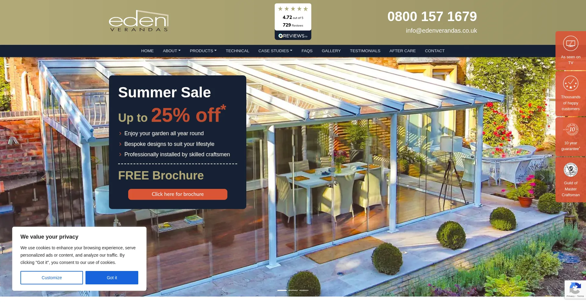 Edenverandas.co.uk