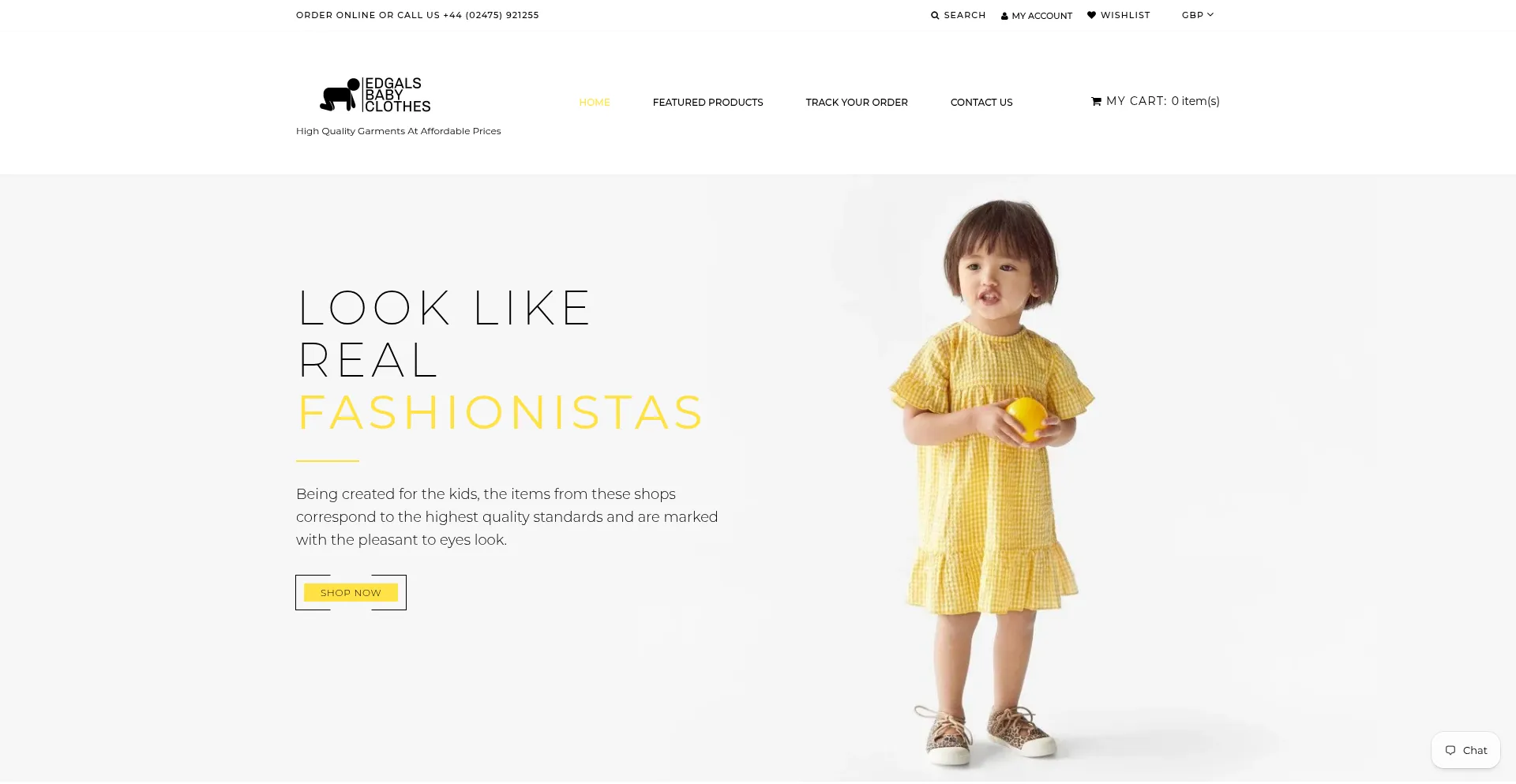 Edgalsbabyclothes.com