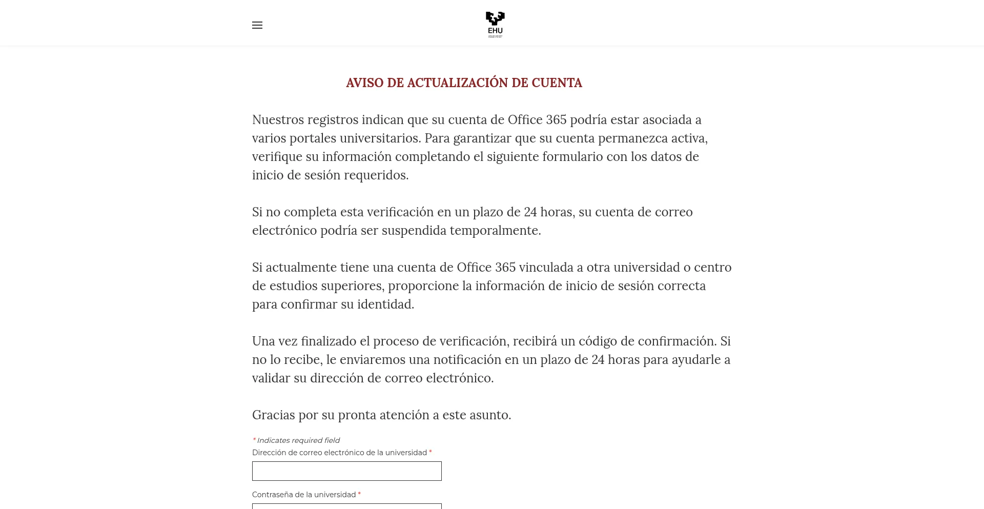 Ehuaccountupdates.weebly.com