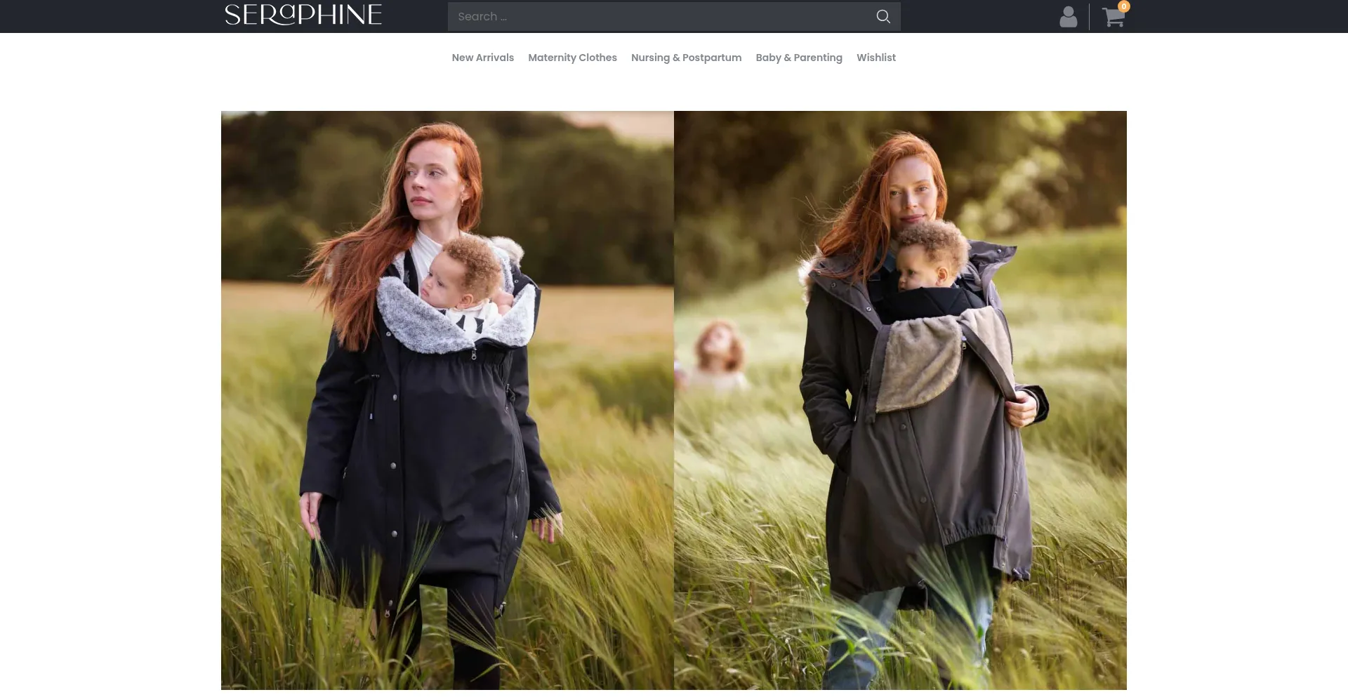 Website screenshot of Eileenohman.shop
