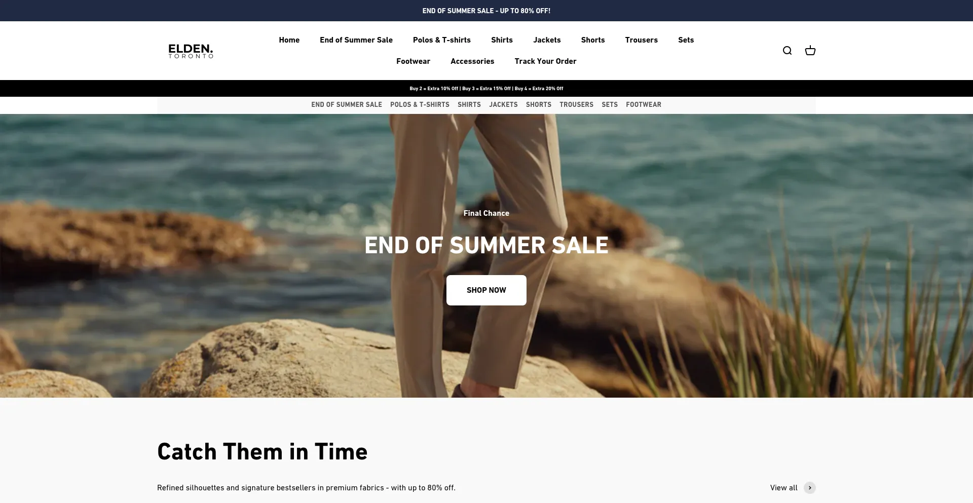 Website screenshot of Elden-toronto.com