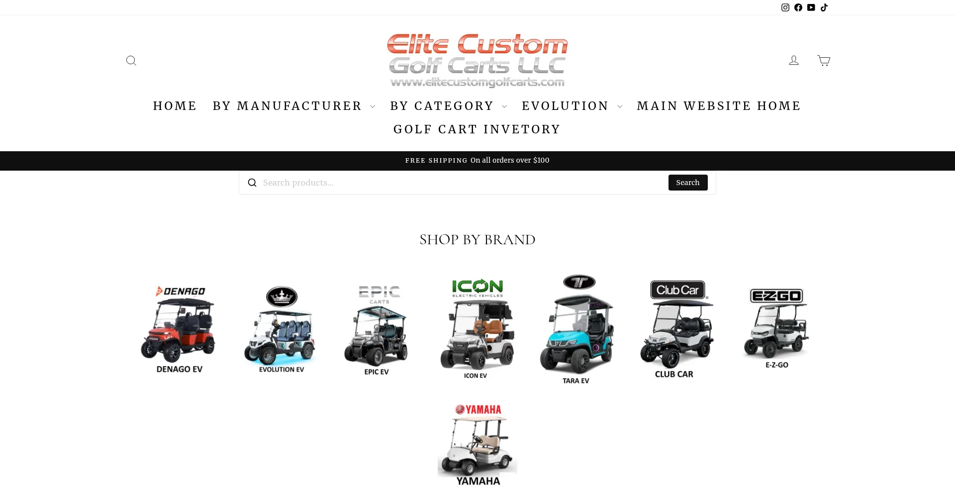 Elitecustomgolfcartsstore.com