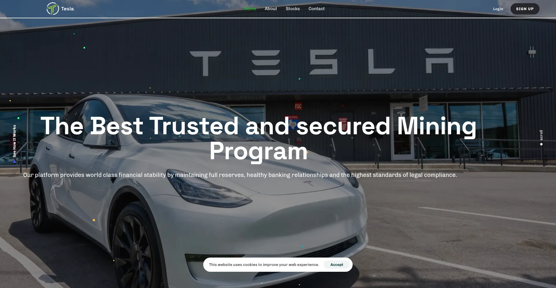 Website screenshot of Elonspecial-access.xyz