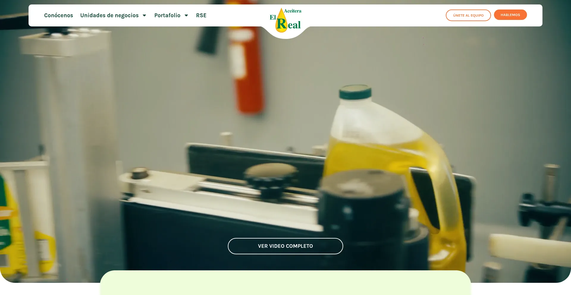 Website screenshot of Elreal.com.ni