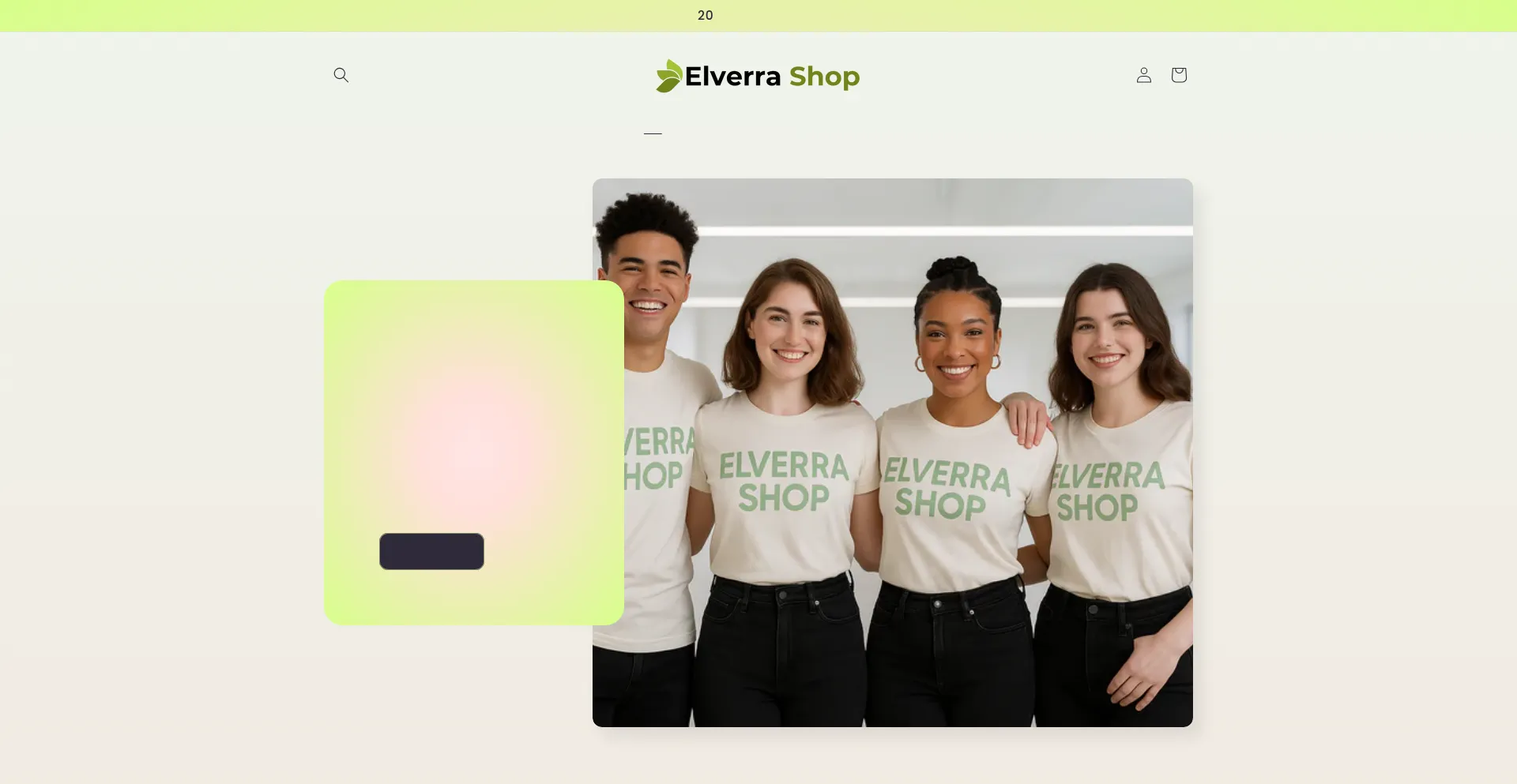 Website screenshot of Elverrashop.com