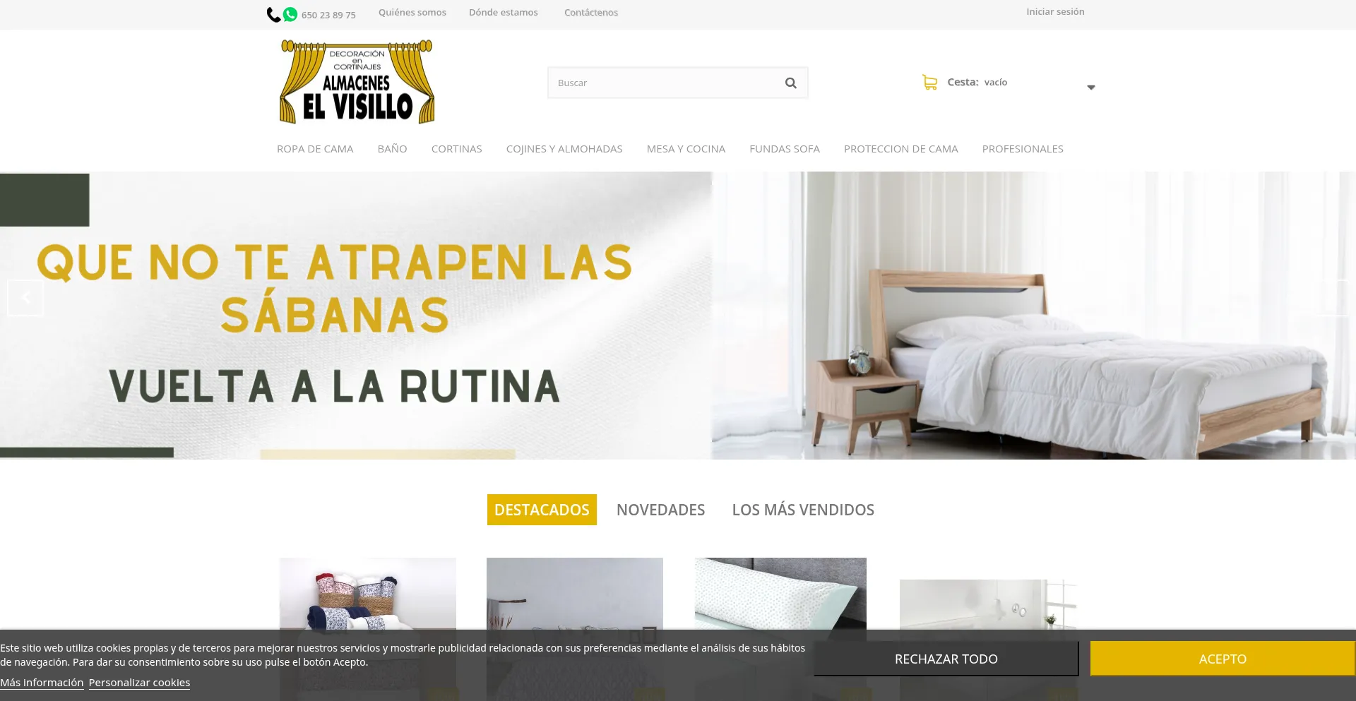 Website screenshot of Elvisillo.com
