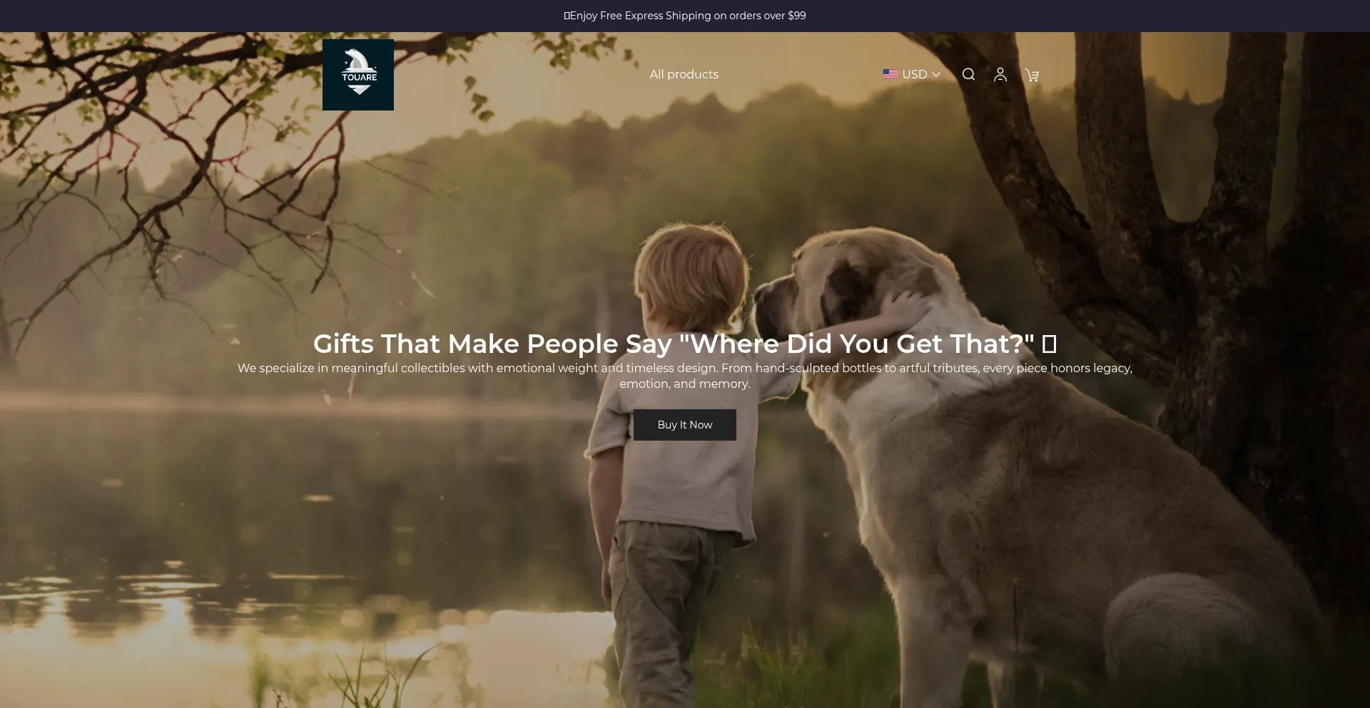 Website screenshot of Elwant.com