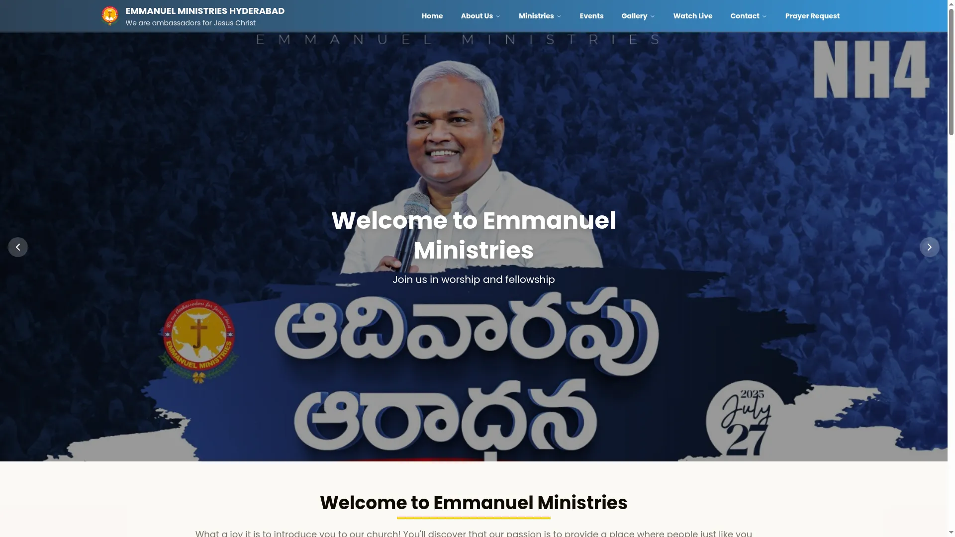 Emmanuelministrieshyd.com
