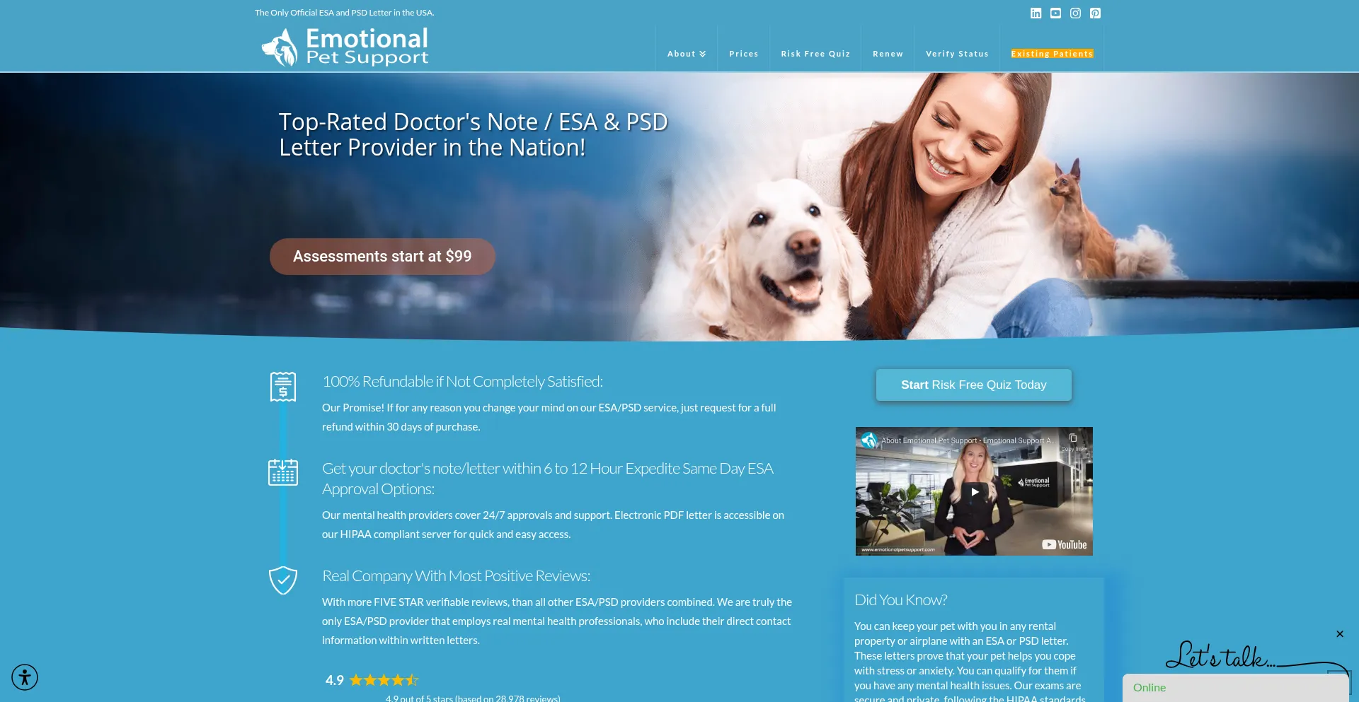 Emotionalpetsupport.com