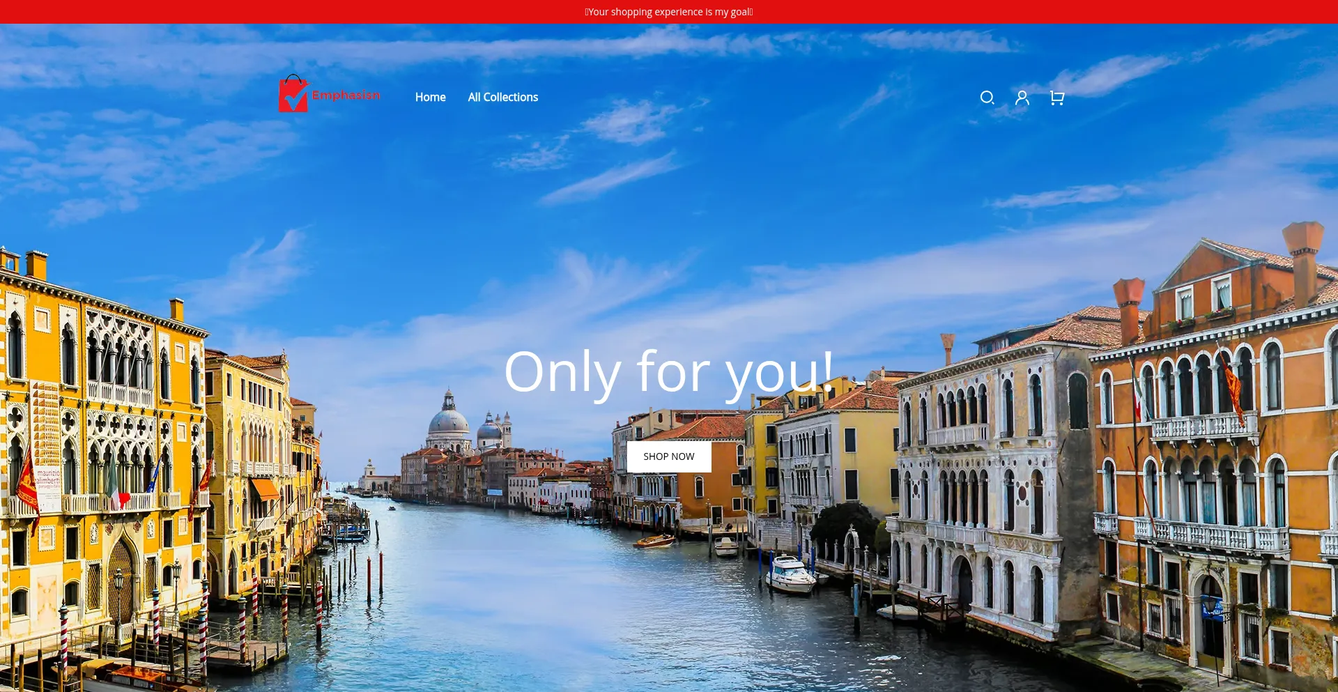 Website screenshot of Emphasisn.com