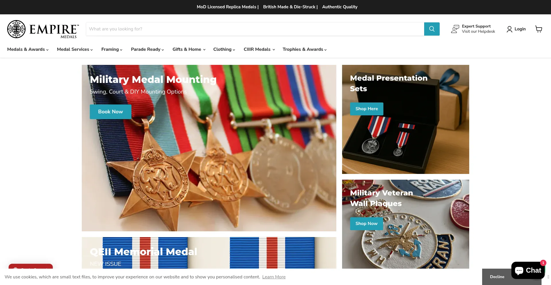 Empiremedals.com