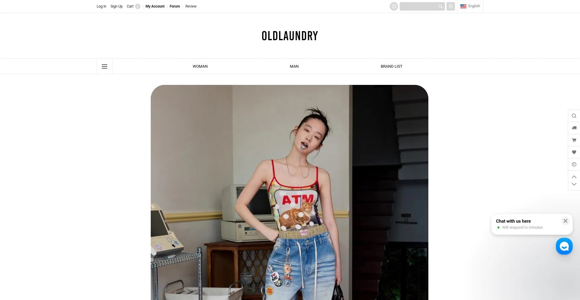 Website screenshot of En.oldr.co.kr