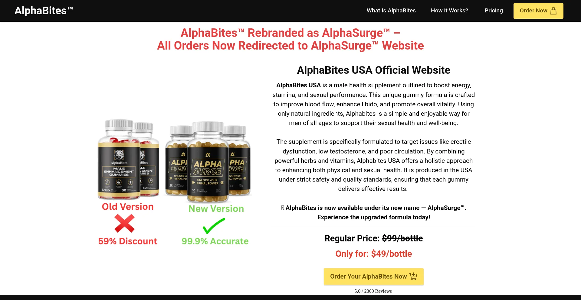 Website screenshot of En-alphabites.us