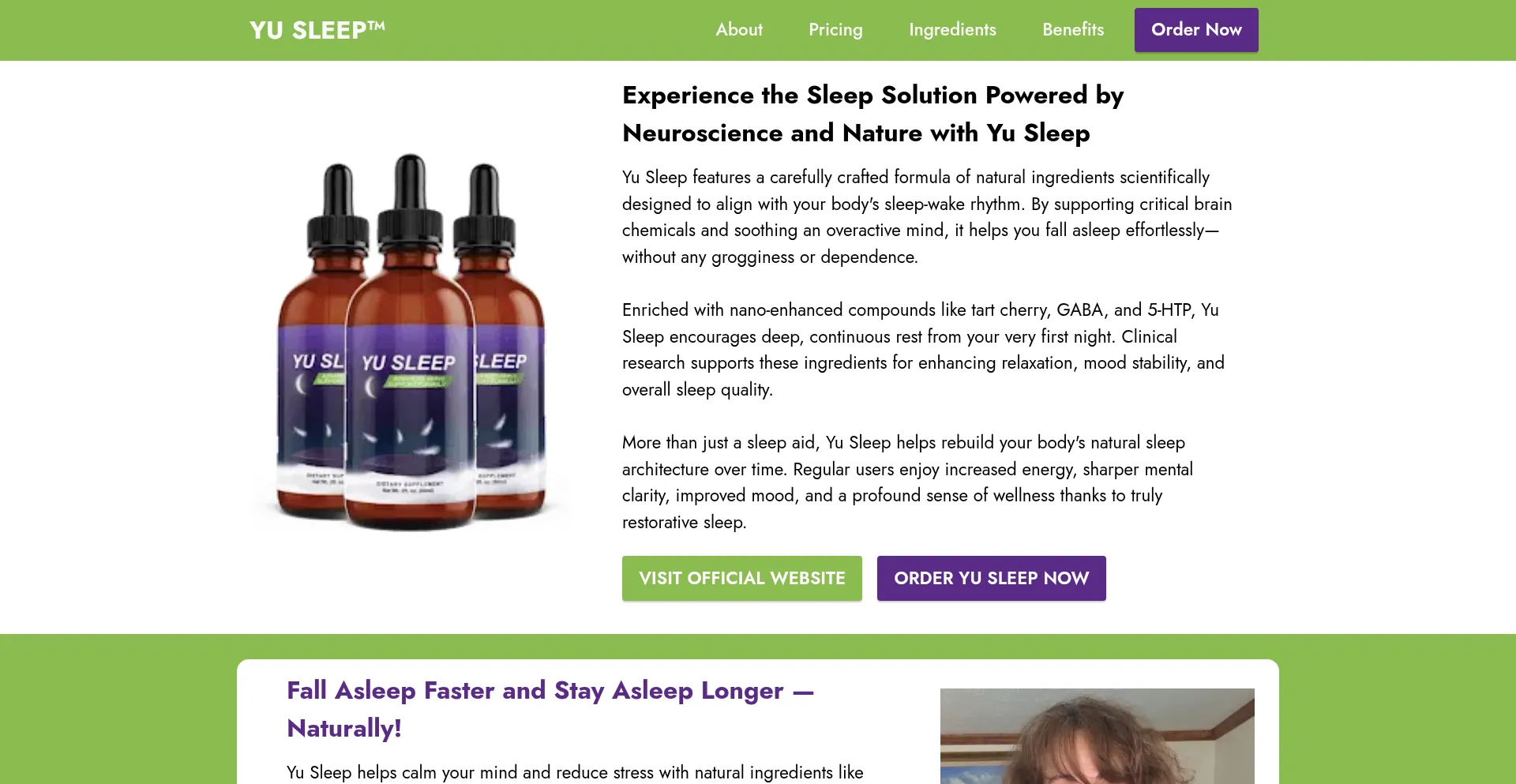 Website screenshot of En-us-usleep.com