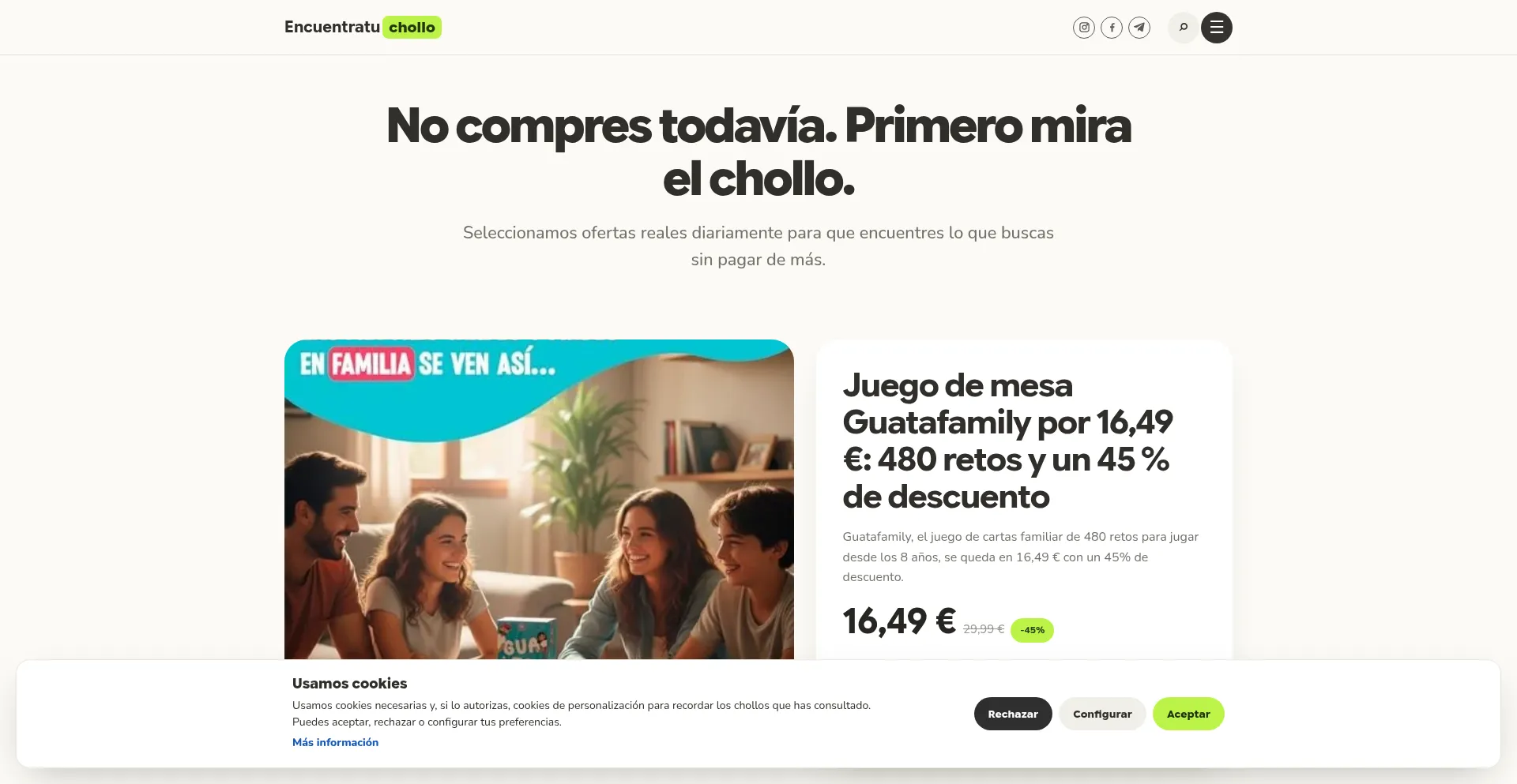Encuentratuchollo.es