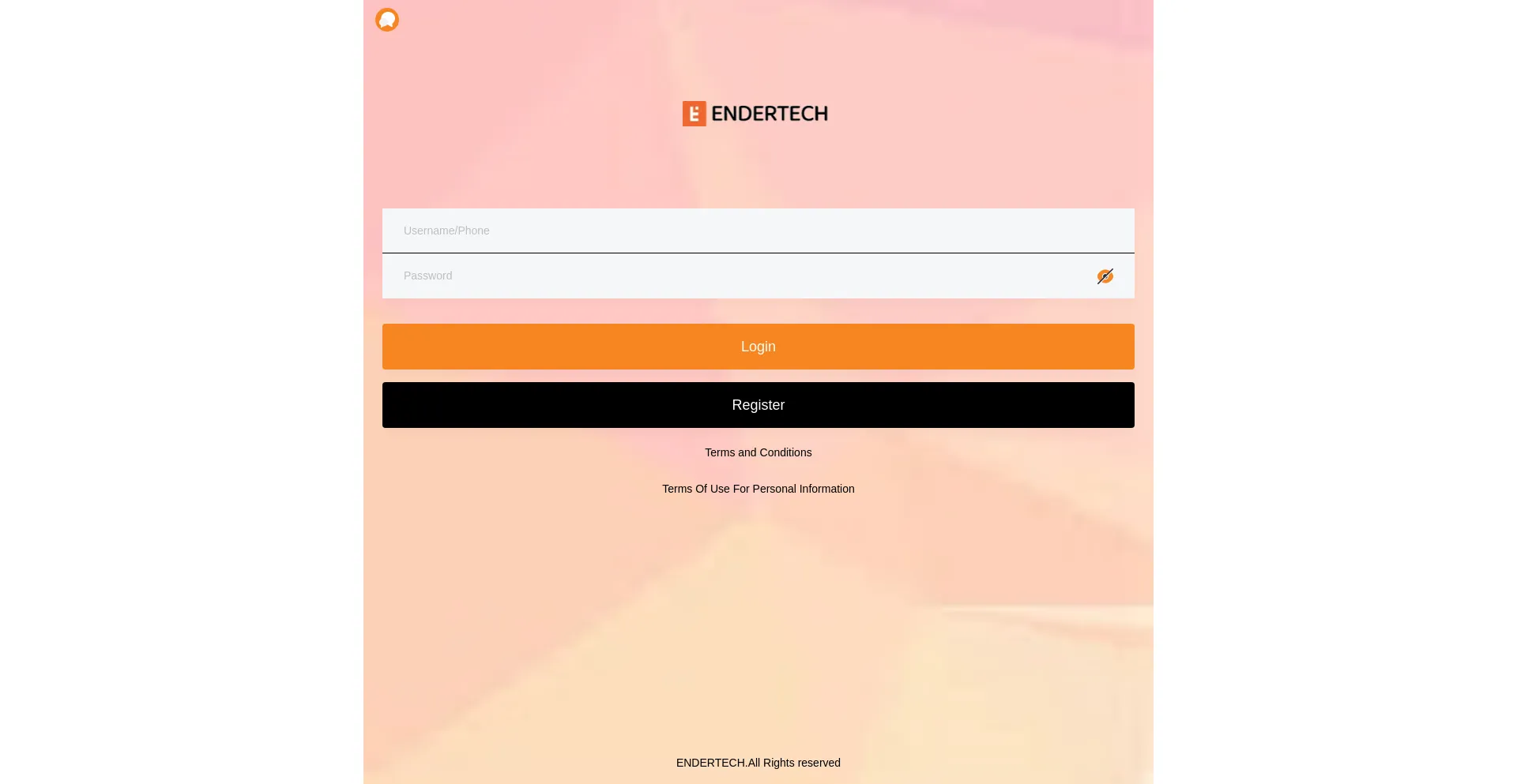 Website screenshot of Endertechpro.com