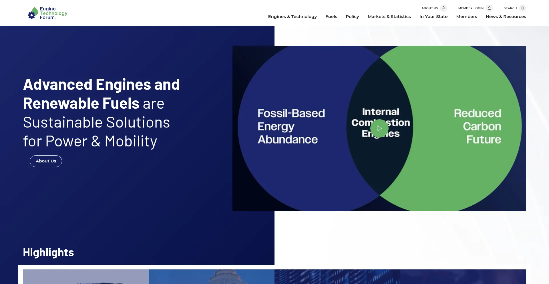 Website screenshot of Enginetechforum.org