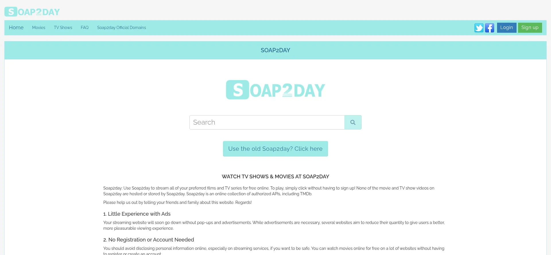 Website screenshot of English2days.com