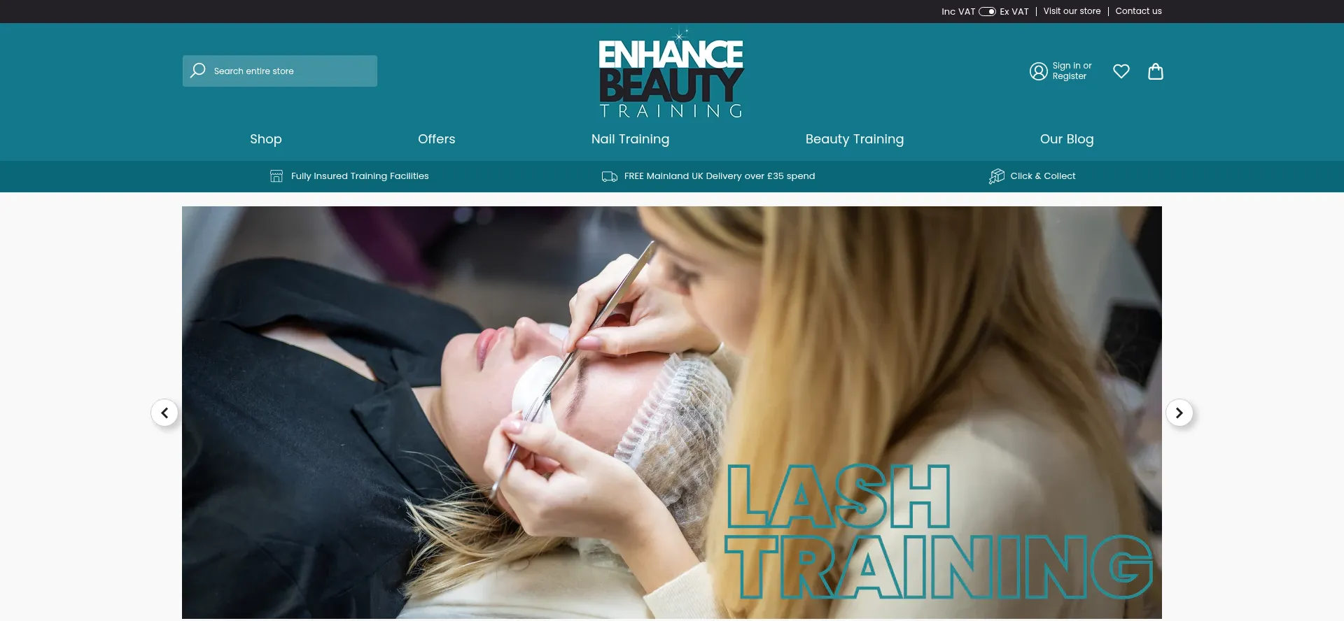 Enhancebeautytraining.co.uk