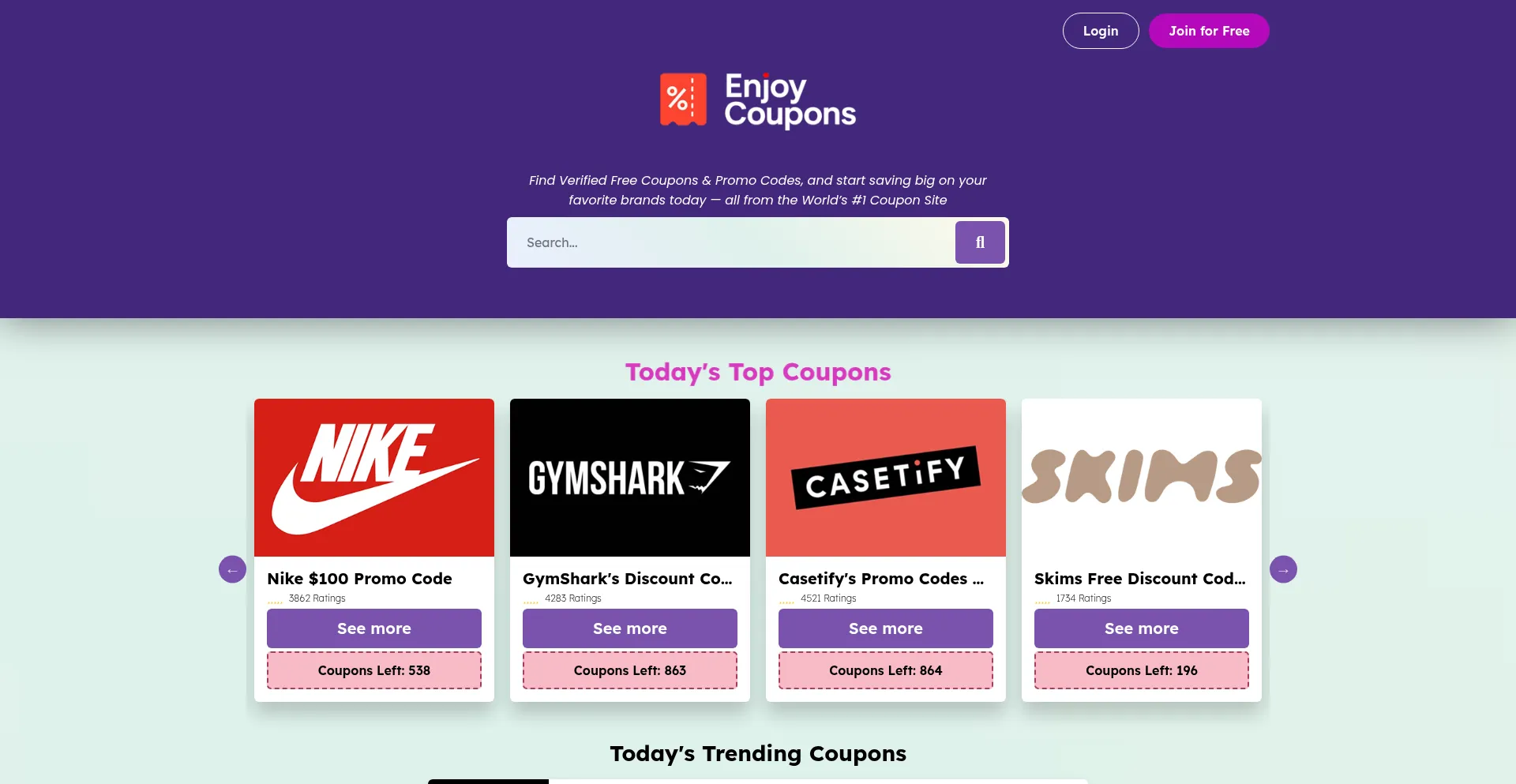 Enjoycoupons.com
